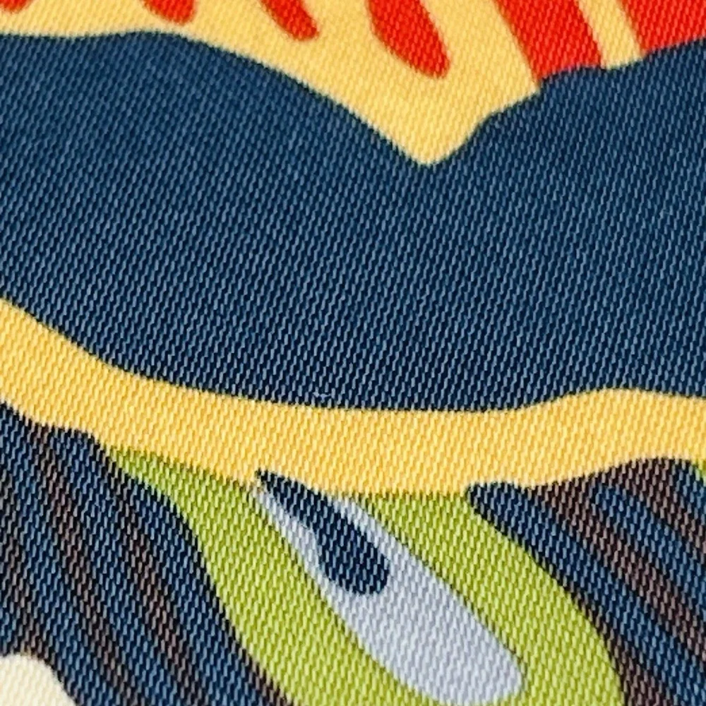Pier 1 Imports 'VIBRANT PAISLEY' Window Tab Curtain Panels (2) 54 x 84